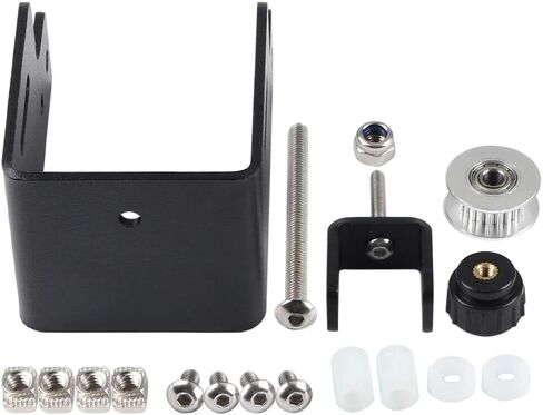 Imdinnogo Upgraded 3D Printer Parts Adjustable Y-axis Synchronous Belt Stretch Straighten Tensioner for Ender 3 pro 3D Printer in Kuwait