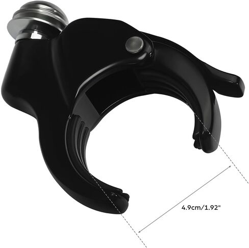 Green-L 49mm Quick Freear Clamps Clamps Mountscreen Mount Clamp Fit for Harley Dyna Street Bob Bob Low Rider 2018-2024 V ROD VRSCA VRSCAW 2002-2010 (Fivid Black-4pcs) in Kuwait