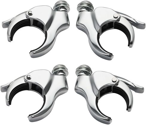 Green-L 49mm Quick Freear Clamps Clamps Mountscreen Mount Clamp Fit for Harley Dyna Street Bob Bob Low Rider 2018-2024 V ROD VRSCA VRSCAW 2002-2010 (Fivid Black-4pcs) in Kuwait