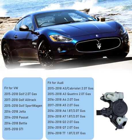 PCV Vent Valve Engine Crankcase,Oil Separator Compatible with Volkswagen Golf VW Audi A3 A4 Jetta Passat Bettle GTI (06k103495PCV) in Kuwait