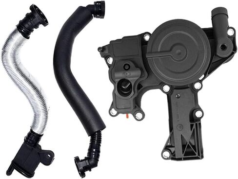 PCV Vent Valve Engine Crankcase,Oil Separator Compatible with Volkswagen Golf VW Audi A3 A4 Jetta Passat Bettle GTI (06k103495PCV) in Kuwait