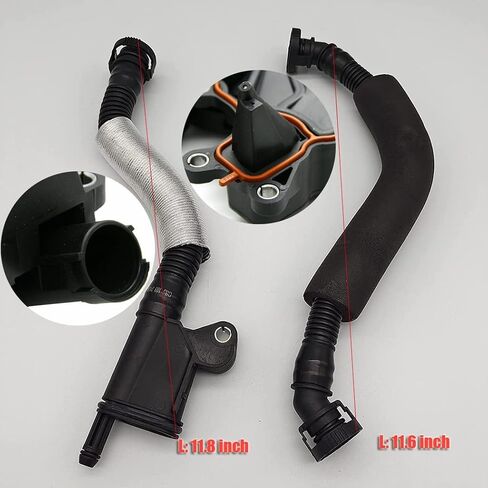 PCV Vent Valve Engine Crankcase,Oil Separator Compatible with Volkswagen Golf VW Audi A3 A4 Jetta Passat Bettle GTI (06k103495PCV) in Kuwait