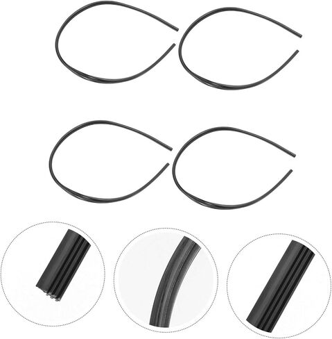 Cabilock 4pcs Wiper Strips Windshield Wiper Refills Rubber Strips for Car Long-lasting Flexible Frameless Design Easy Installation in Saudi Arabia