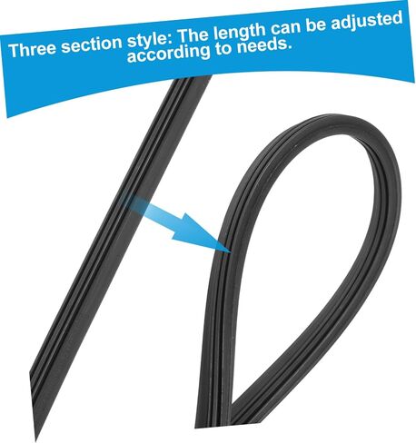 GLEAVI Windshield Wiper Refill High Durability Wiper Strip for Car Windshield Smooth Wiping Action Compatible Various Vehicles in Saudi Arabia
