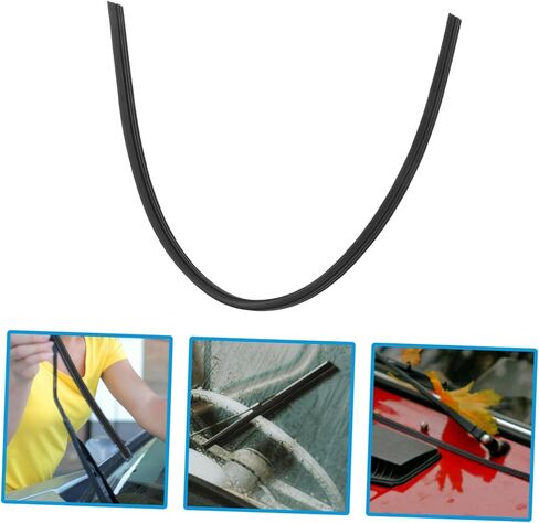 GLEAVI Windshield Wiper Refill High Durability Wiper Strip for Car Windshield Smooth Wiping Action Compatible Various Vehicles in Saudi Arabia