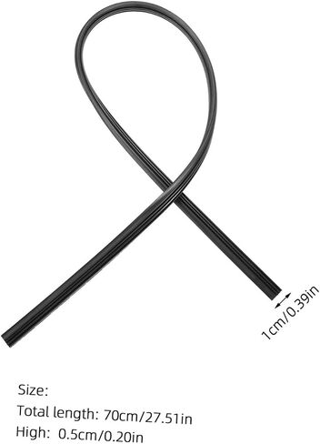GLEAVI 4PCS Rubber Wiper Presection Strips Design Design متوافقة in Saudi Arabia