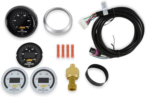AEM 30-4401 0-100 PSI أو مقياس ضغط الوقود in Saudi Arabia