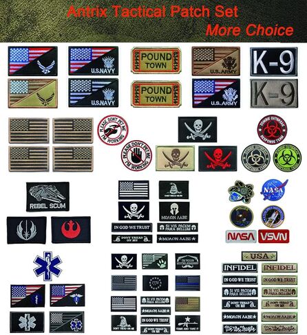 US Flag Japanese Flag Patch, Antrix 2 Pack American Flag Japan Flag Patch Military Tactical Patches in Saudi Arabia