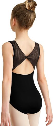 Molldan Girls Tank Dance Leotard Mesh Gymnastics Dancewear for Kids من 4 إلى 12 عامًا in Kuwait