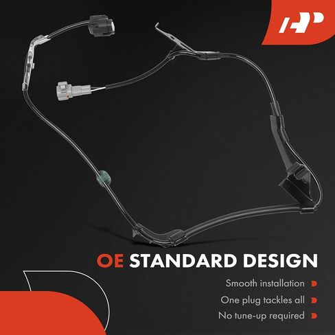 A-Premium Wire Harness for Front Left ABS Wheel Speed Sensor Compatible with Toyota Models - 4Runner 2010-2016/2018-2019, 4Runner 2017 4.0L, FJ Cruiser 2011-2013 - Without Sensor in Saudi Arabia
