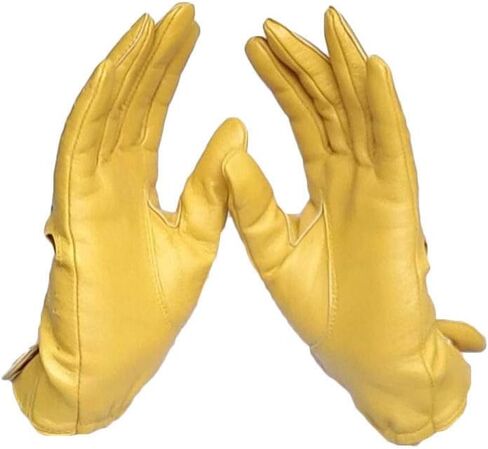 Sheepskin leather driving gloves for Women in Kuwait