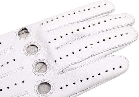 Sheepskin leather driving gloves for Women in Kuwait