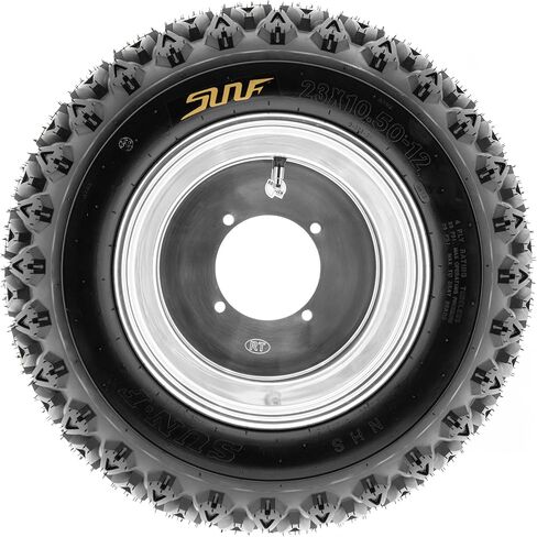 SUNF 23x10.5-14 23x10.5x14 Golf Cart Lawn Mower Quad 4 Ply ATV UTV Tires G003 [RIM (S) غير مدرجة] in Saudi Arabia