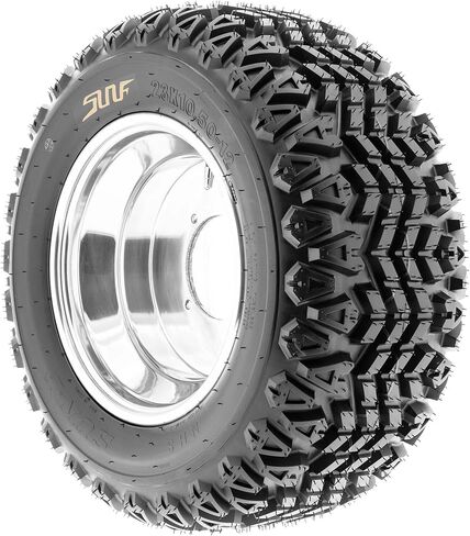 SUNF 23x10.5-14 23x10.5x14 Golf Cart Lawn Mower Quad 4 Ply ATV UTV Tires G003 [RIM (S) غير مدرجة] in Saudi Arabia