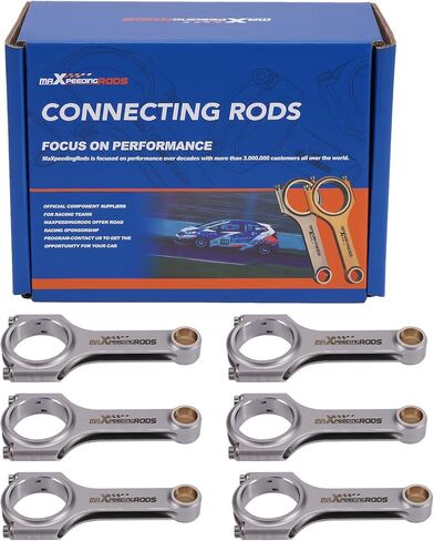 MaxPeedingRods توصيل قضبان BMW Big 6 Engine M30 M30B35 L6 مع 3/8 "براغي 2000 in Saudi Arabia