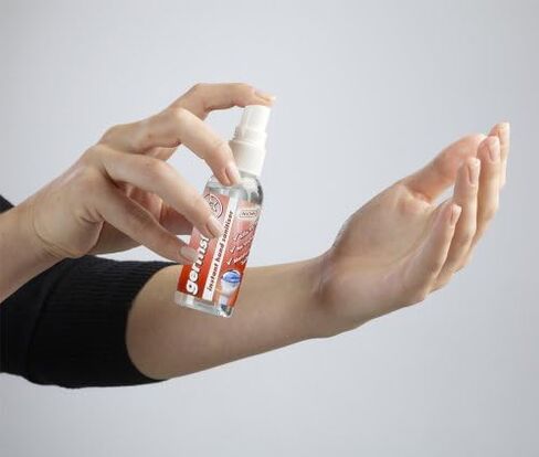 Germstar ONE 2oz Hand Sanitizer Spray Bottles (6/case) in Saudi Arabia