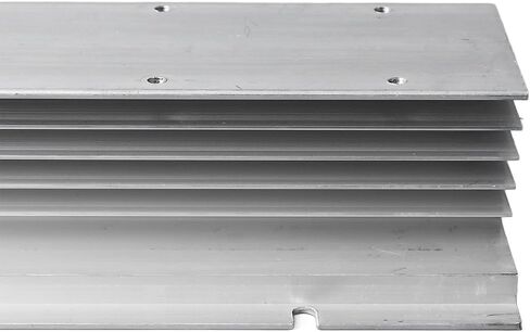 Single Phase Heat Sink, Flexible Use Relay Heat Dissipation Base Aluminum Material for Solid State Relays in Saudi Arabia