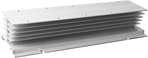 Single Phase Heat Sink, Flexible Use Relay Heat Dissipation Base Aluminum Material for Solid State Relays in Saudi Arabia