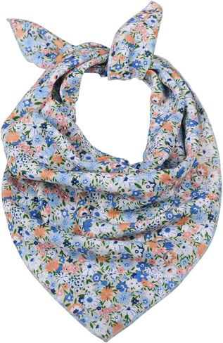 2 حزمة باندانا ناعمة من القطن للنساء والرجال ، 21.6'x 21.6 '' رقبة رأس وشاح الصيف رفيع Bandana رئيس الرأس in Kuwait