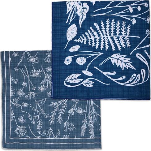 2 حزمة باندانا ناعمة من القطن للنساء والرجال ، 21.6'x 21.6 '' رقبة رأس وشاح الصيف رفيع Bandana رئيس الرأس in Kuwait