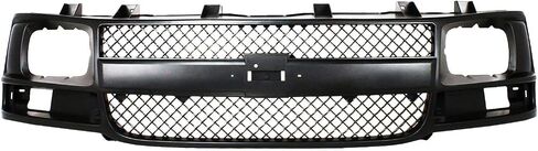 Garage-Pro Grille Assembly Compatible With 2003-2014 Chevrolet Express 1500 and 2003-2017 Express 2500 3500, Fits 2003-2014 GMC Savana 1500 and 2003-2017 Savana 2500 3500 Black Shell and Insert in Saudi Arabia