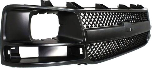 Garage-Pro Grille Assembly Compatible With 2003-2014 Chevrolet Express 1500 and 2003-2017 Express 2500 3500, Fits 2003-2014 GMC Savana 1500 and 2003-2017 Savana 2500 3500 Black Shell and Insert in Saudi Arabia