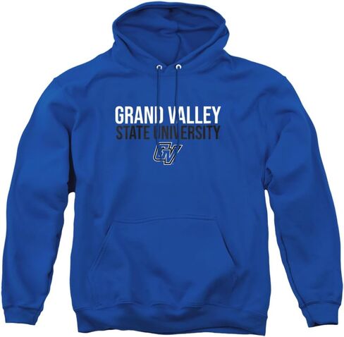 LOGOVISION Grand Valley State University Official Stacked Unisex Adult Pull-Over Hoodie in Saudi Arabia