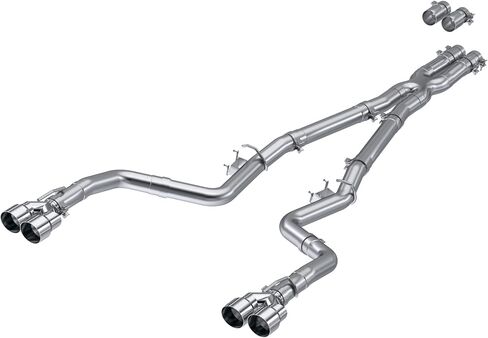 MBRP 15-Up Challenger 5.7L / 17-Up 6.2L/6.4L 3in Race Series Cat-Back w/Quad Tips AS Exhaust in Saudi Arabia