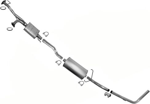 Replacement Parts for Exhaust System Pipe Front and Rear Mufflers Tail Pipe for Toyota Tundra 4.7L 2000 2001 2002 in Saudi Arabia
