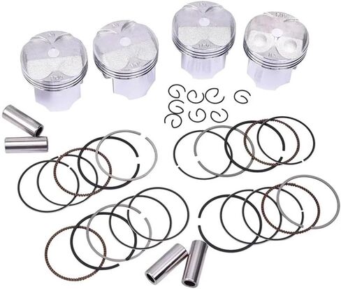 Motorcycle Engine Piston And Rings Kit Fit For CB400 VTEC 2000-2022 CB400Super 2005-2022(One set 56mm) in Saudi Arabia