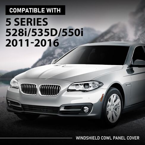 Grand Orange Wiper Cowl Panel Cover Fit BMW 5 Series F10 F11 528i 535D 535i 550i Xdrive M5 2011 2012 2014 2015 2015 2015 51717203124 in Kuwait