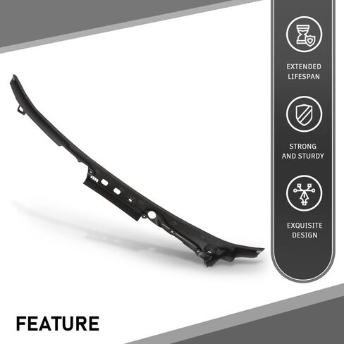 Grand Orange Wiper Cowl Panel Cover Fit BMW 5 Series F10 F11 528i 535D 535i 550i Xdrive M5 2011 2012 2014 2015 2015 2015 51717203124 in Kuwait