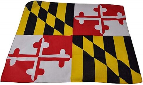 Maryland Flag Bandana in Saudi Arabia