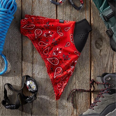 Zanheadgear® Neodanna® Sportflex® Series Classic Bandanna Black & Orange in Saudi Arabia