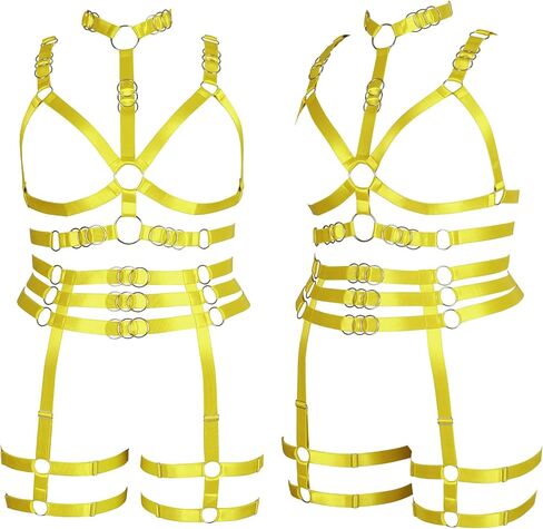 حجم كبير طبطب الرباط حزام مجموعة كامل الجسم تسخير للنساء الملابس الداخلية قفص الشرير حجم كبير مهرجان الهذيان القوطية الصدرية هالوين in Kuwait