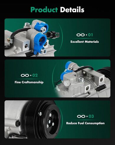 SCITOO AC Compressor 2005 2006 2007 for M-ercury Mariner for F-ord Escape for M-azda Tribute 2.3L in Saudi Arabia