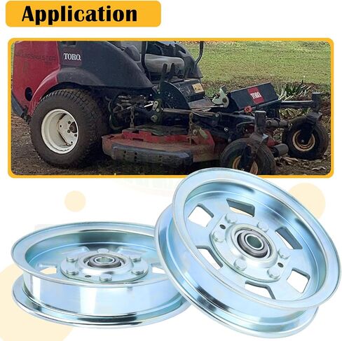 2 Pack 033-8000-00 Pulley استبدال Bad Boy 033-7201-25-5 3/4 Idler Pulley Bad Boy 033-2000-00 Idler Pulley Bad Boy Pulley 033-7201-25 ، 033-7201-00 for Bad Boy 48 "50" 60 "ZT Series in Kuwait