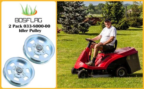 2 Pack 033-8000-00 Pulley استبدال Bad Boy 033-7201-25-5 3/4 Idler Pulley Bad Boy 033-2000-00 Idler Pulley Bad Boy Pulley 033-7201-25 ، 033-7201-00 for Bad Boy 48 "50" 60 "ZT Series in Kuwait