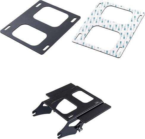 Advanblack Tour Pack Rack Cushion Rubber Rubber Pad-وسادة جبل تقليص قابلة للانفصال مع شريط 3M-متوافق مع رف Trunk Tour Tour-Black in Saudi Arabia