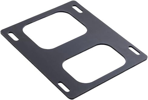 Advanblack Tour Pack Rack Cushion Rubber Rubber Pad-وسادة جبل تقليص قابلة للانفصال مع شريط 3M-متوافق مع رف Trunk Tour Tour-Black in Saudi Arabia