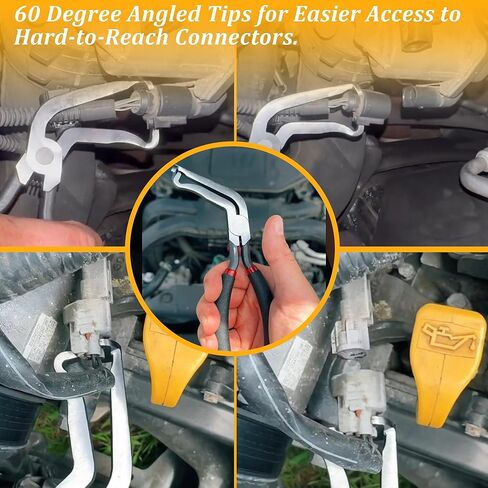 Upgraded 37960 Electrical Disconnect Pliers, Automotive Electrical Tools Pliers, Automotive Electrical Plug Connector Disconnect Repair Tools in Kuwait