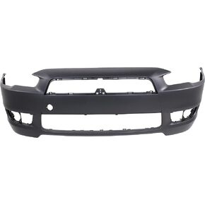 Garage-Pro Bumper Cover Compatible with 2008-2015 Mitsubishi Lancer Primed With Fog Light Holes Front in Kuwait