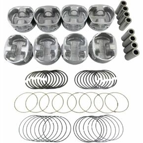 5086010AB 5086011AB Pistons with Rings Set Compatible with 2003-2008 Chrysler Jeep Dodge Ram 1500 2500 3500 5.7L V8 HEMI OHV in Kuwait