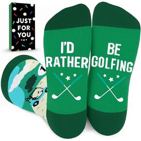 ZAGKOO Golf Socks for Men - Fun Gift for Golf Lovers, Teen Boys, Coaches, Dad, Husband - Birthday, Christmas, Valentine Gifts in Kuwait