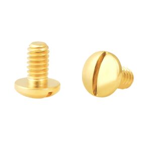 Ewatchparts 4 Pcs Screws Replacement Compatible with Cartier Love Bracelet Size 16-19 Yellow Gold in Saudi Arabia