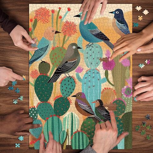 Hummingbird Puzzles for Adults 1000 Pieces Nature, Vintage Bird Art Flower Puzzle, Hummingbird Garden Spring Jigsaw Puzzles 1000 Pieces in Saudi Arabia
