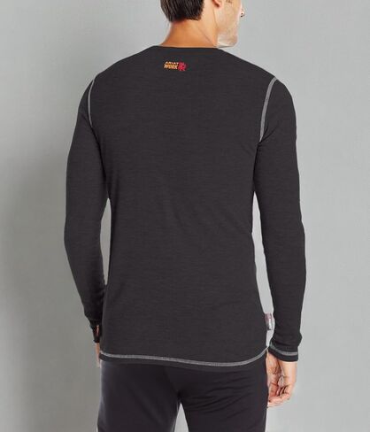 Ariat Men's Big and Tall Flame Resistant Polartec Powerdry Long Sleeve BaselayerHenley Shirt in Saudi Arabia