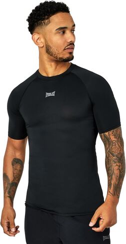 Everlast Men's Base Layer Top Short Sleeve Compression T-Shirt Athletic Gear in Saudi Arabia