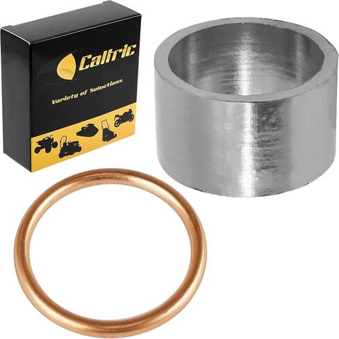 Caltric Muffler and Pipe Gasket Compatible with Honda Crf450X 2005-2017 / Crf450R 2006 2007 2008 in Saudi Arabia