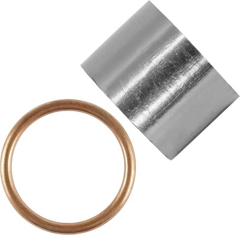 Caltric Muffler and Pipe Gasket Compatible with Honda Crf450X 2005-2017 / Crf450R 2006 2007 2008 in Saudi Arabia